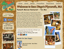Tablet Screenshot of plymouth.samdiegos.com